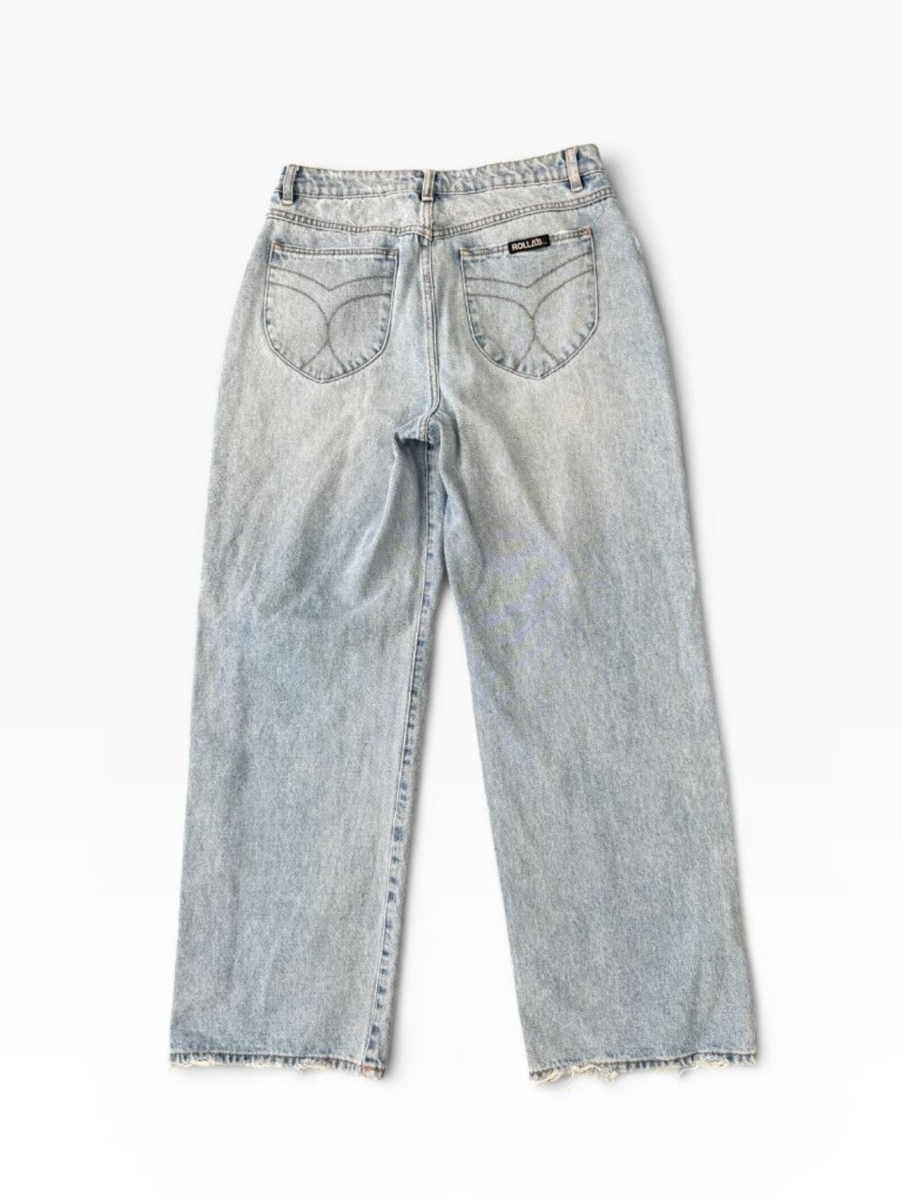 ROLLA'S Kate Baggy Jeans – 29-Light Wash- High Rise-Straight- Premium Denim - Picture 4 of 14